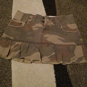 Camo skirt